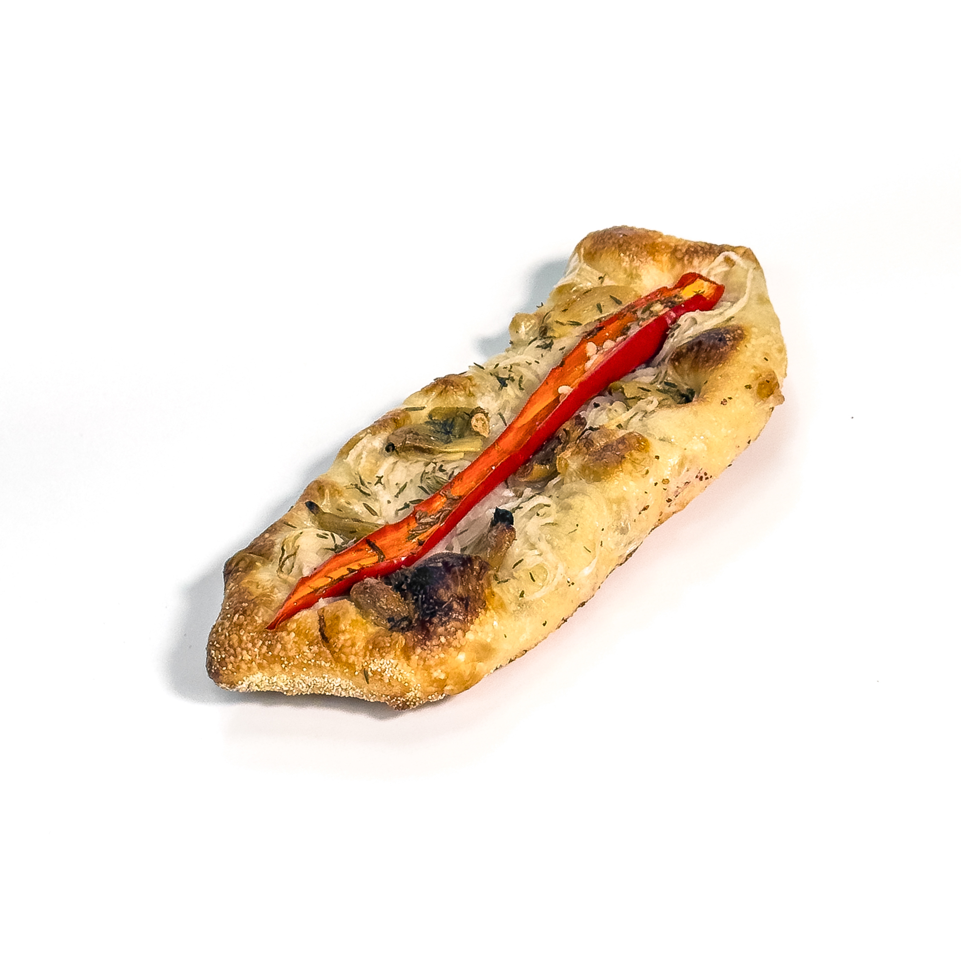 Mini Fermented Red Onion With a Spicy Chili Foccacia