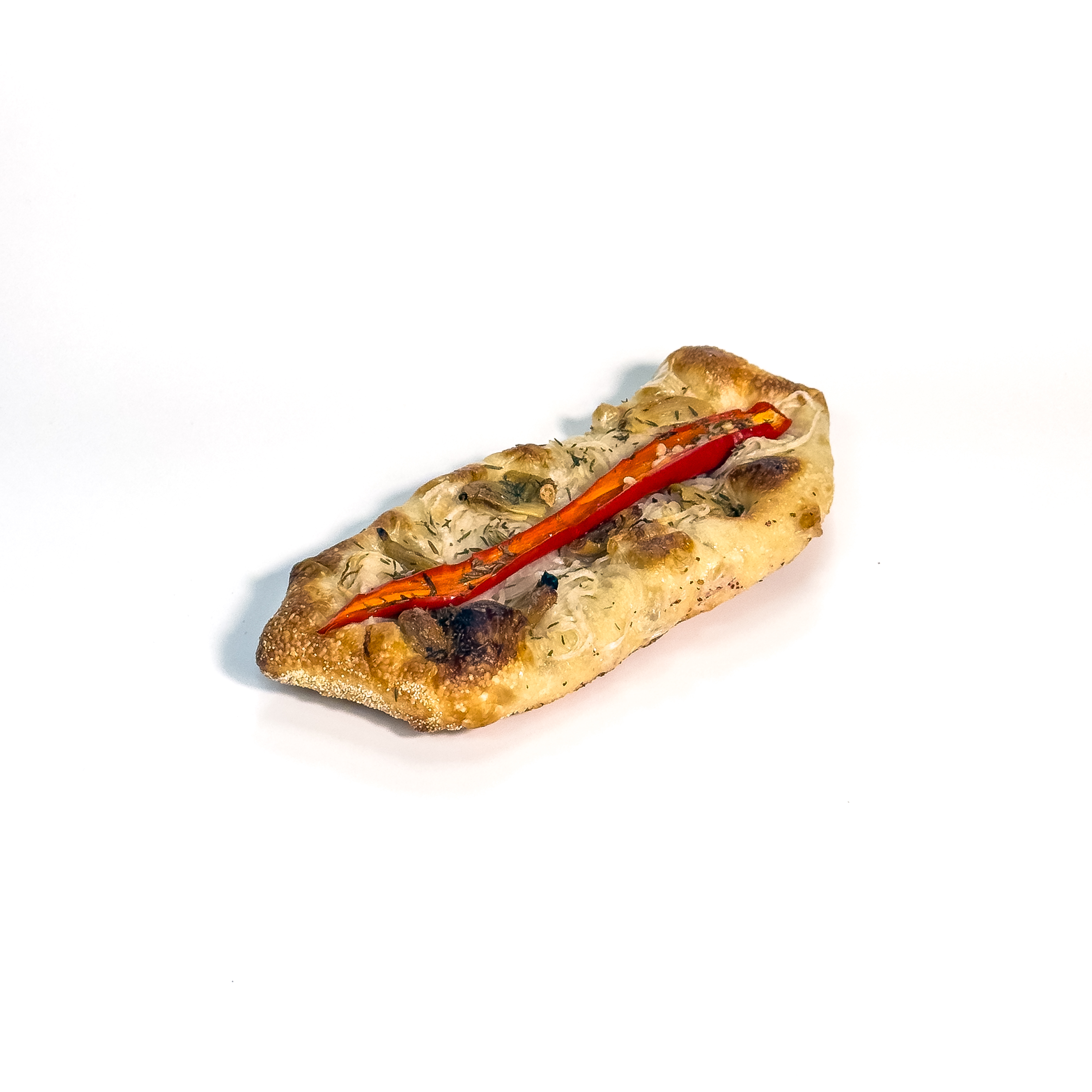 Mini Fermented Red Onion With a Spicy Chili Foccacia