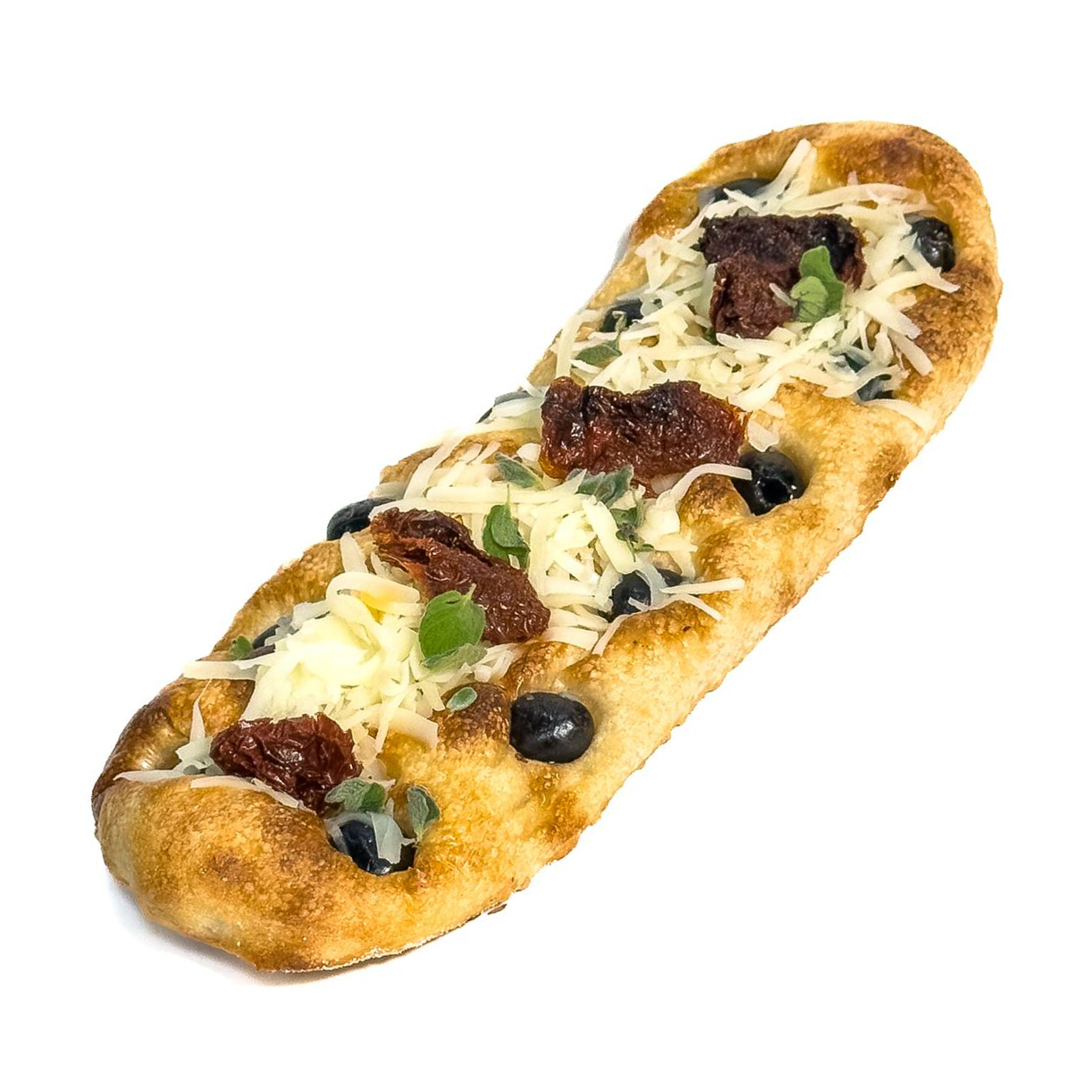 Fresh Mozzarella cheese, sun-dried tomato Foccacia