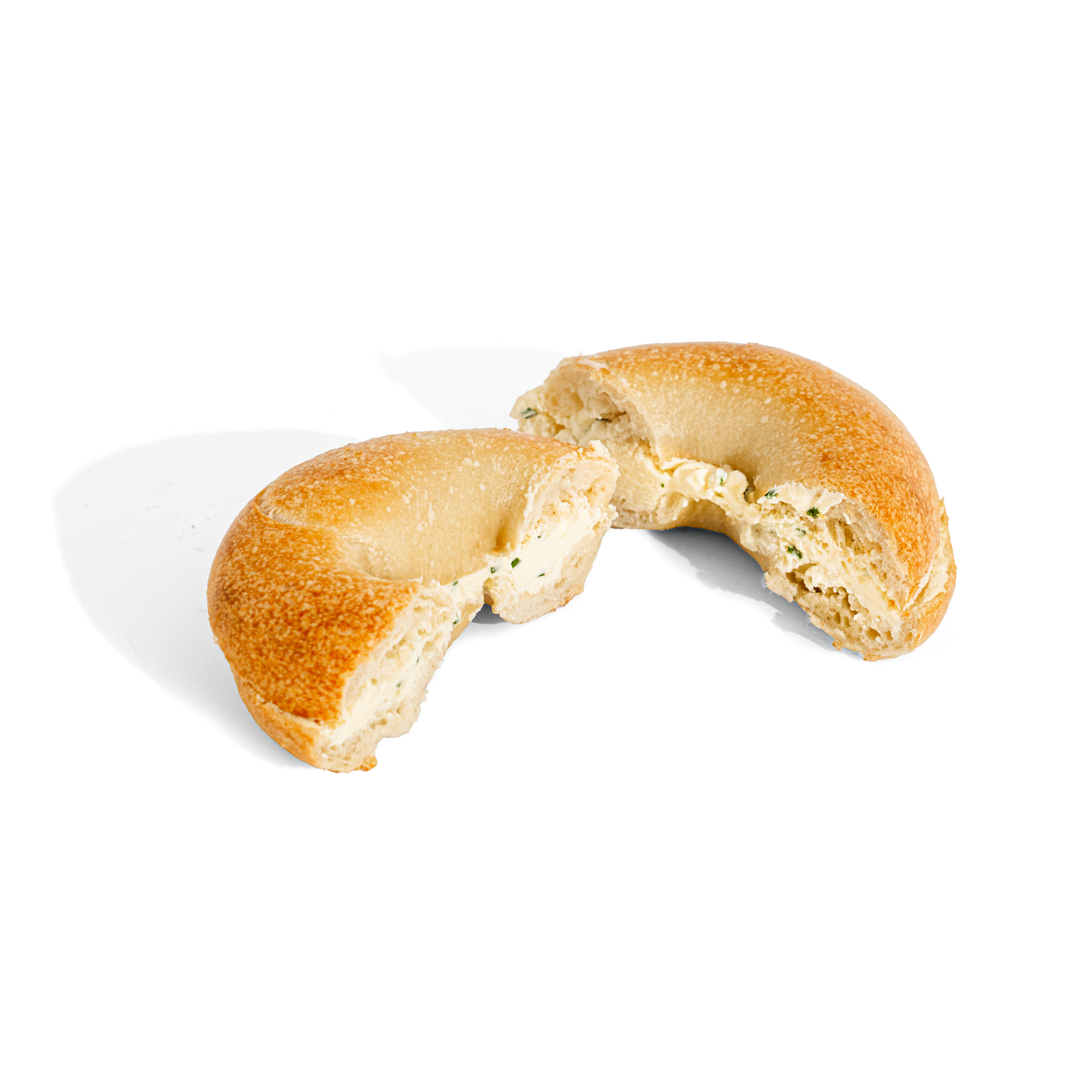 Chive creamcheese bagel