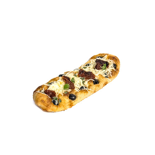 Fresh Mozzarella cheese, sun-dried tomato Foccacia
